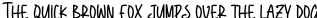 Font preview