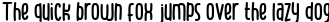 Font preview