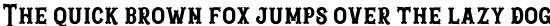 Font preview