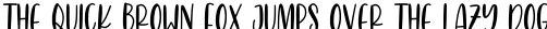 Font preview