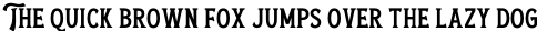 Font preview