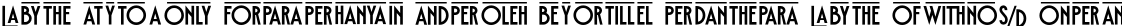 Font preview