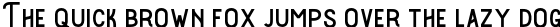 Font preview