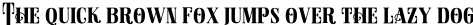 Font preview